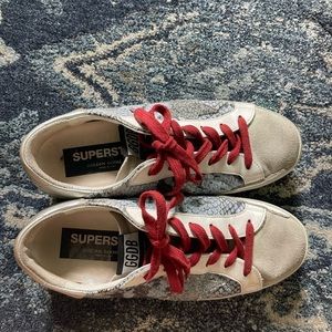 SNAKESKIN GOLDEN GOOSE SUPERSTARS